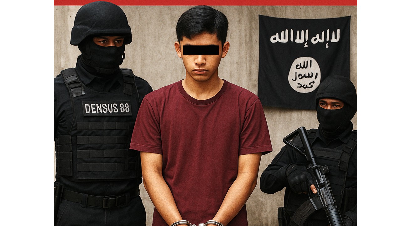 Densus 88 Tangkap Pelajar SMA di Gowa, Diduga Sebar Propaganda ISIS Lewat WhatsApp