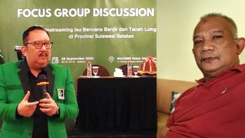 FGD Banjir Dan Longsor KAHMI Sulsel, Ni’matullah Usul Mandatory Spending, Bachrianto Bilang Rp50 M Cukup