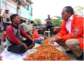 Kampanye Di Pasar Sentral Gowa, Danny Pomanto Diteriaki “Gubernurku”